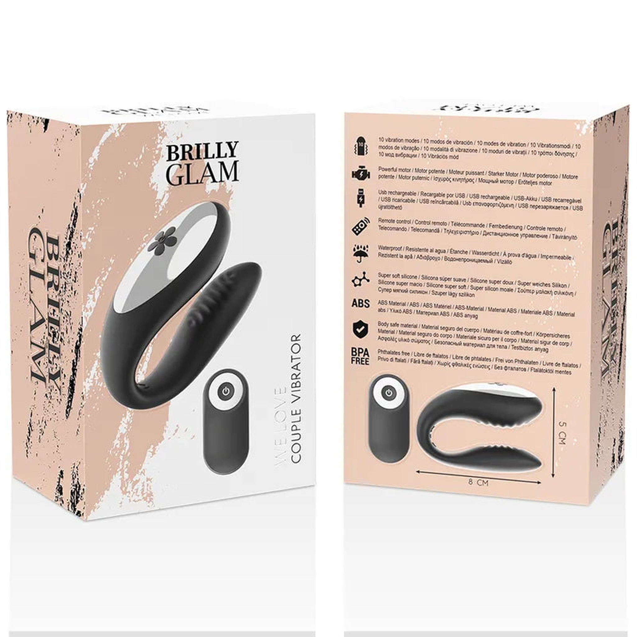 We Love Vibratore di Coppia in Silicone
