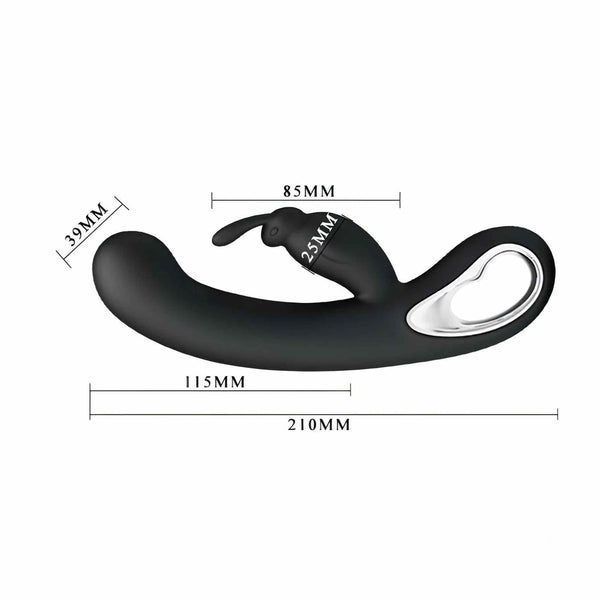 Webb Vibratore Rabbit in silicone 12 diverse velocità