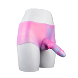Weiner Dog Dildo Silicone Leather Pants