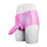 Weiner Dog Dildo Silicone Leather Pants