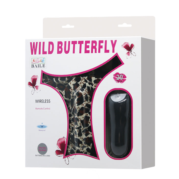 Wild Butterfly Panty With Bullet