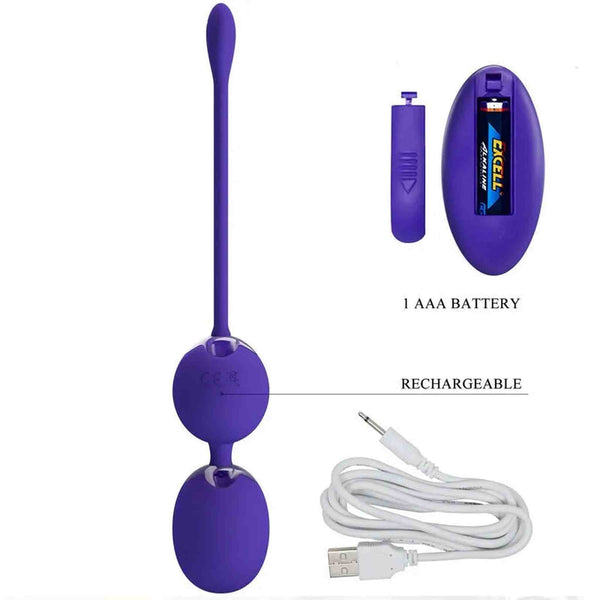 Willies Palline vibranti wireless con 12 modalità di vibrazione
