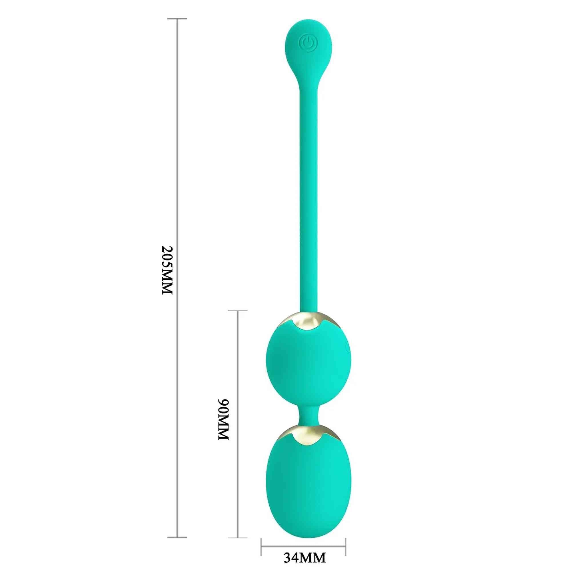 Willies Palline vibranti wireless con 12 modalità di vibrazione