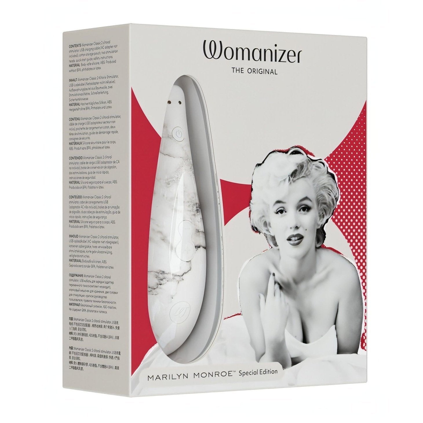 Womanizer Marilyn Monroe Special Edition - Bianco