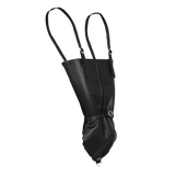 Zip-up Full Sleeve Arm Restraint - Black