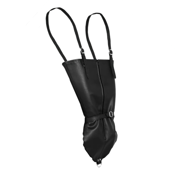 Zip-up Full Sleeve Arm Restraint - Black