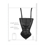 Zip-up Full Sleeve Arm Restraint - Black