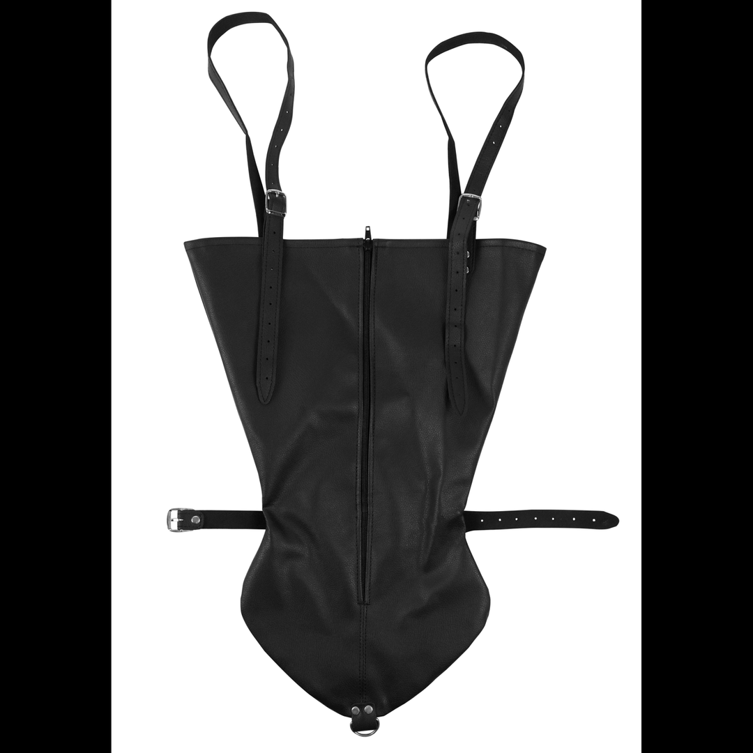 Zip-up Full Sleeve Arm Restraint - Black