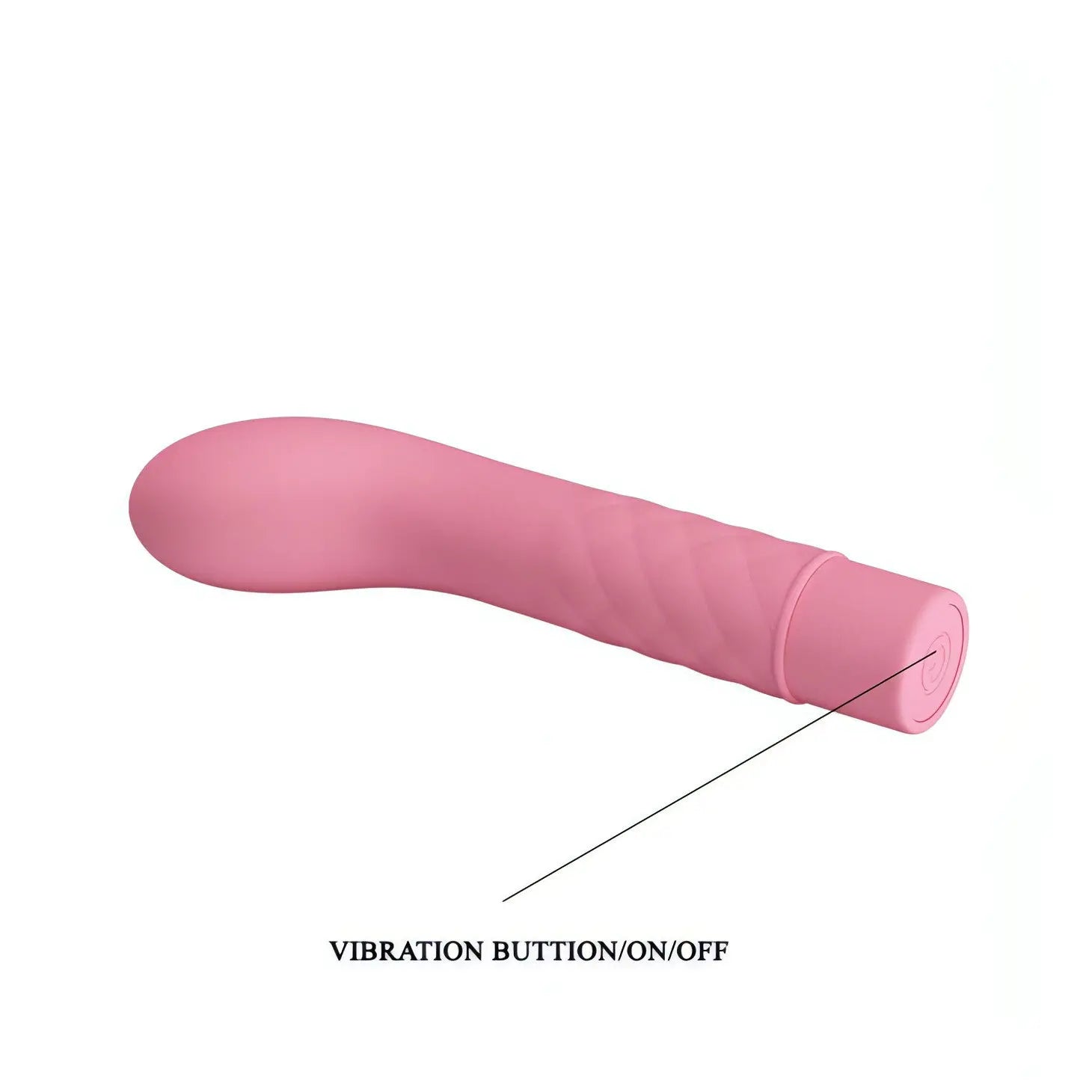 Atlas Vibratore Punto G in Silicone Medicale - 10 diverse modalità di vibrazione, Rosa