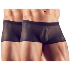 Boxer Nero/Trasparente - Taglia Unica S/L