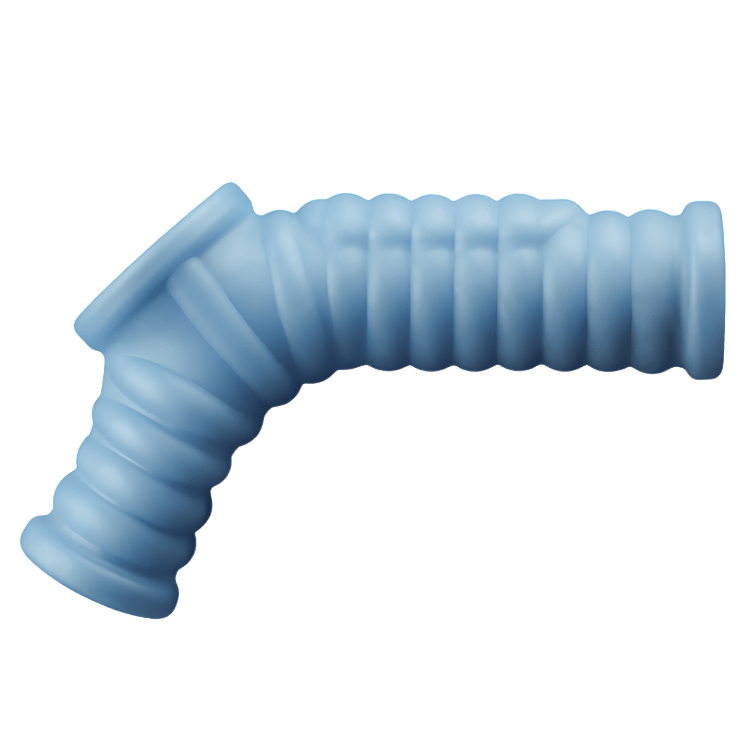 Vibrating Wave Knights Guaina Fallica Intera Stimolante con Vibrazione - Azzurro