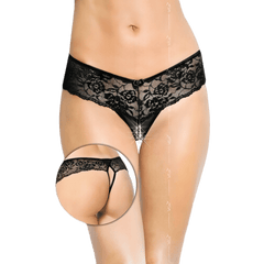 Thongs 2440 - black    S/M