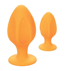 Cheeky ButtPlug Set - Silicone Medicale, Arancione