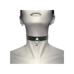 Choker in Pelle Vegana "Jingle Bell"