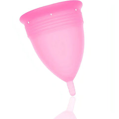 Coppetta Mestruale in Silicone 100% Anallergico - Taglia L, Rosa