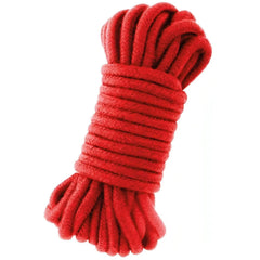 Corda Bondage 10 metri - 100% Cotone, Rosso