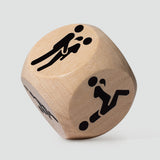 Dado delle posizioni Crushious: gioco erotico in legno, foto 1