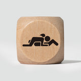 Dado delle posizioni Crushious: gioco erotico in legno, foto 2