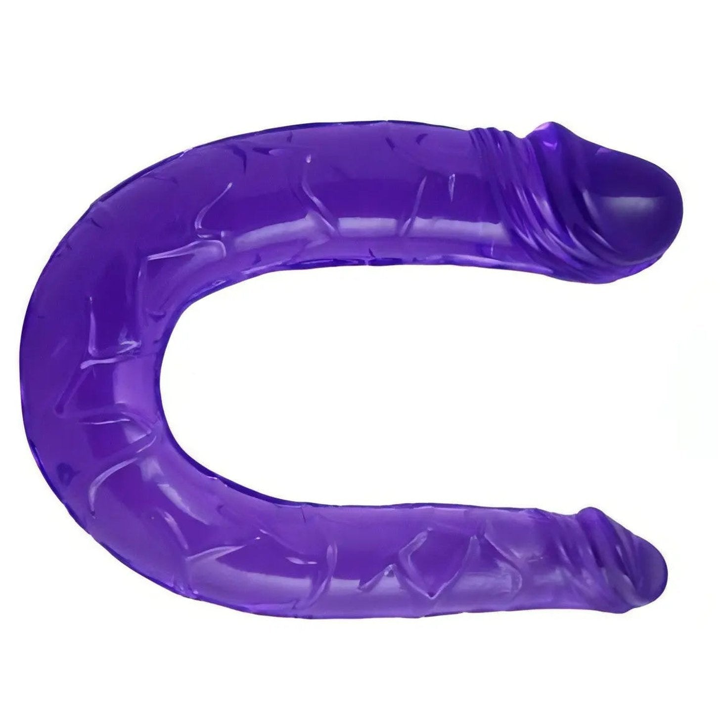 Didlo Anale/Vaginale in Jelly morbido - Viola