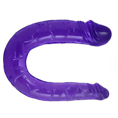 Didlo Anale/Vaginale in Jelly morbido - Viola