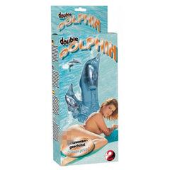 Double Dolphin - Vibratore rabbit a forma di delfino