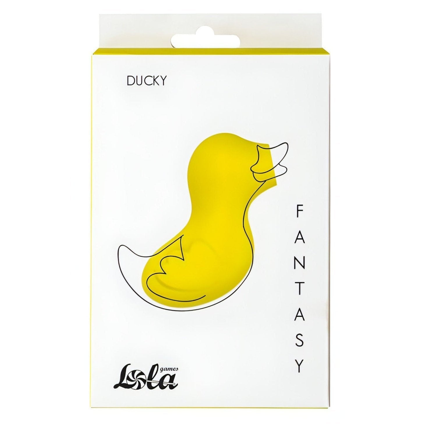 Ducky Succhiaclitoride in Silicone Medicale - Giallo