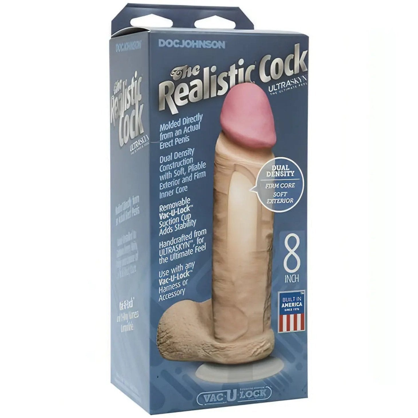 Fallo UltraRealistico UR3 - 8'', Rosa Carne