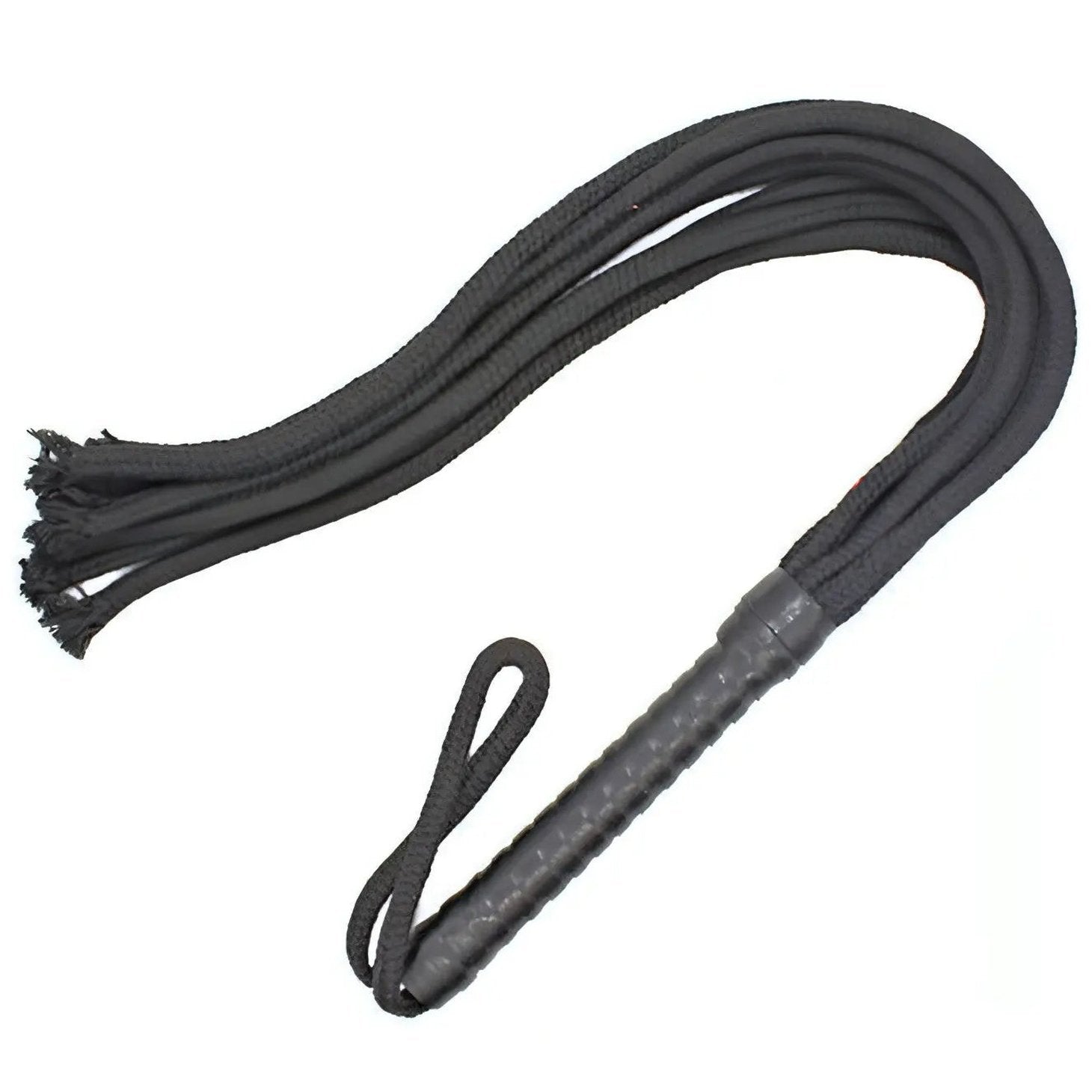 Fetish Rope Flogger - Black, 56 cm.