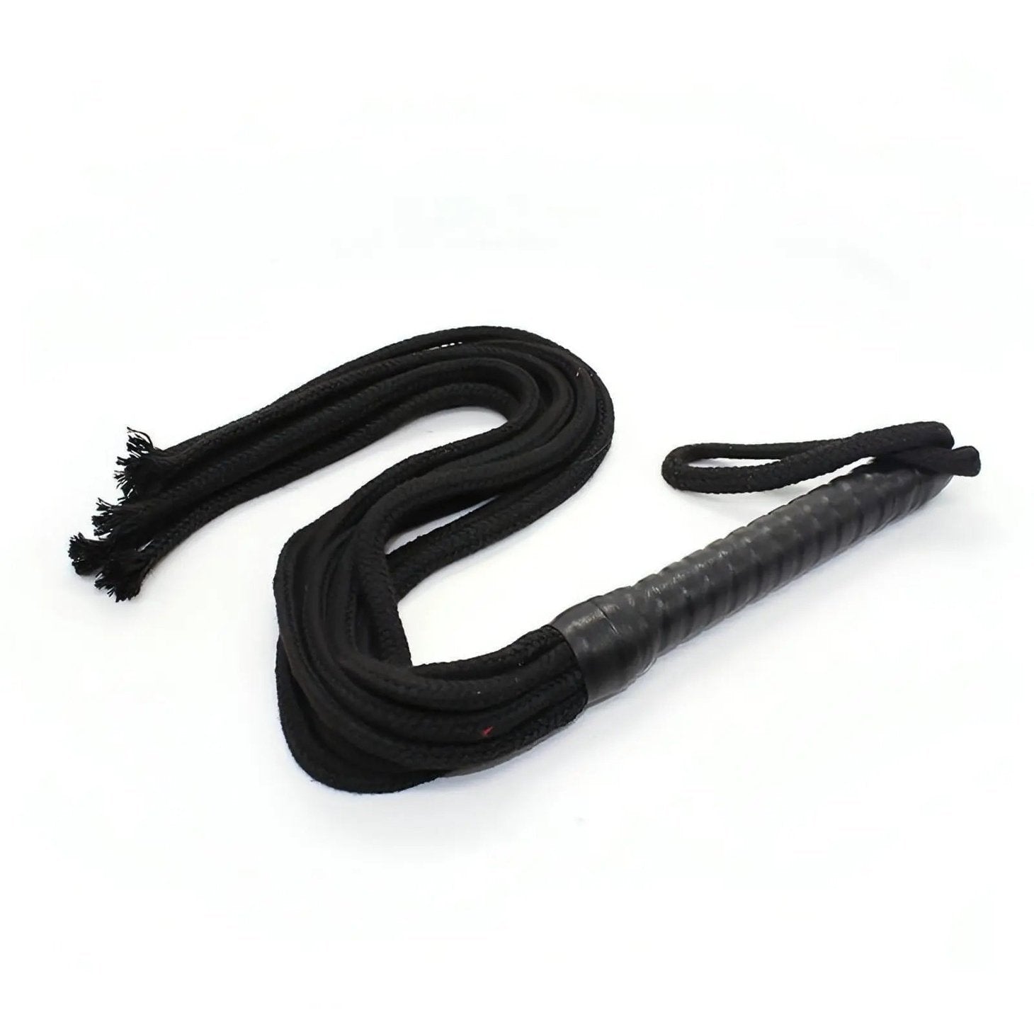 Fetish Rope Flogger - Black, 56 cm.