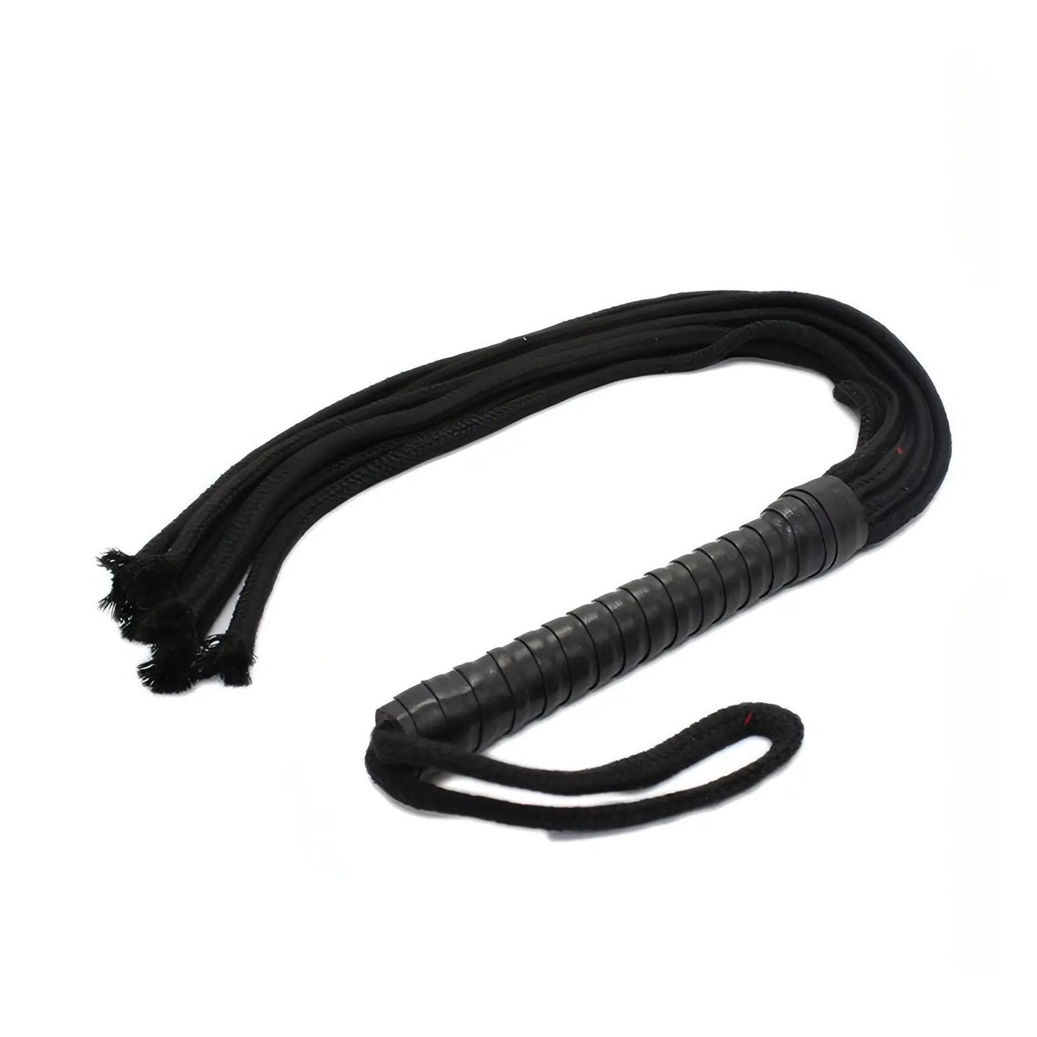 Fetish Rope Flogger - Black, 56 cm.