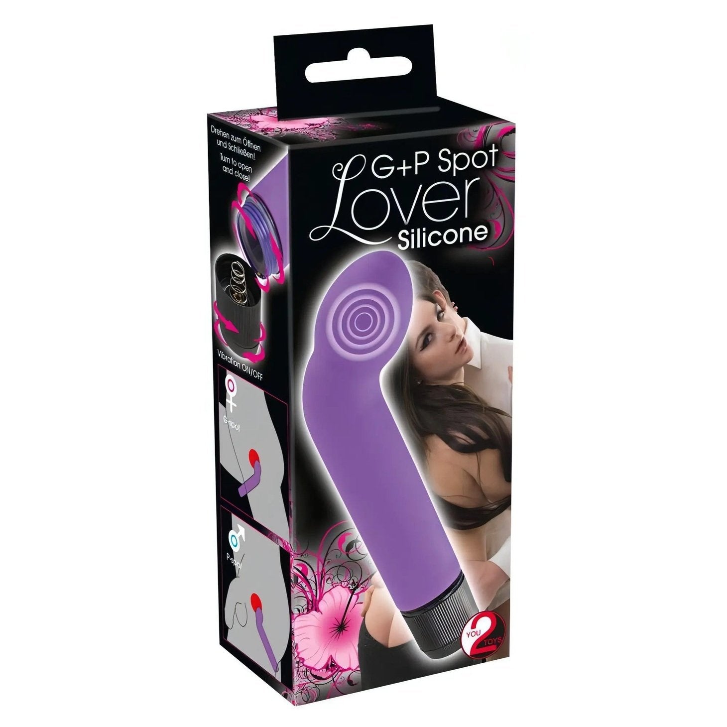 G/P Spot Lover - Silicone, viola, multispeed