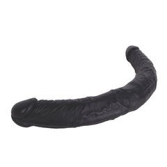 Horseshoe Double Dong Extra Morbido - Nero, Ø 2.5/3 cm, Lunghezza 30 cm