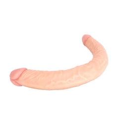 Horseshoe Double Dong Extra Morbido - Rosa C., Ø 2.5/3 cm, Lunghezza 30 cm