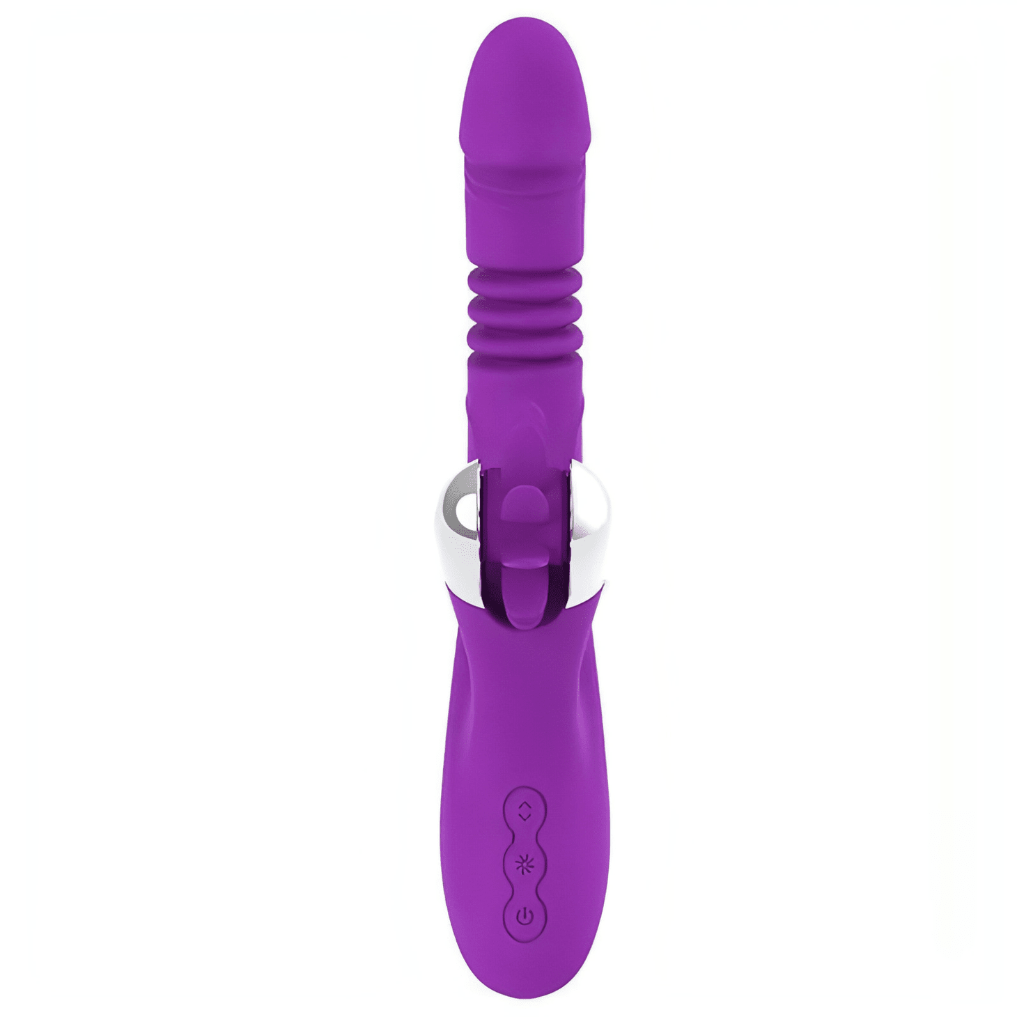 Bunny Funny Up & Down - Vibratore con funzione sali e scendi e con stimolatore clitorideo sesso orale