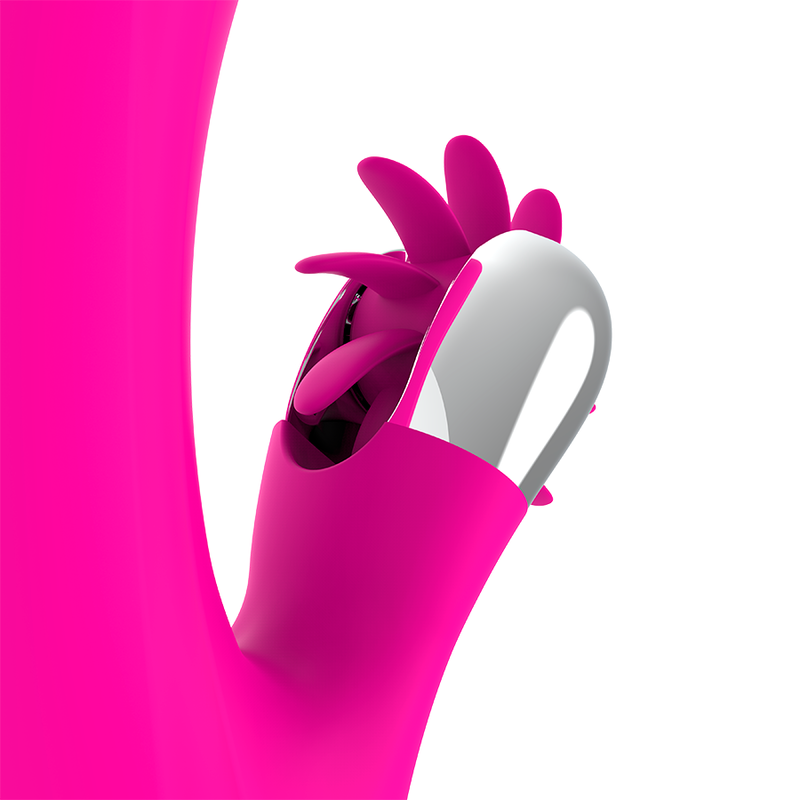 Bunny Funny Wave - Vibratore con funzione di tickling come un dito e simulazione di sesso orale