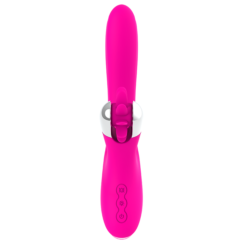 Bunny Funny Wave - Vibratore con funzione di tickling come un dito e simulazione di sesso orale