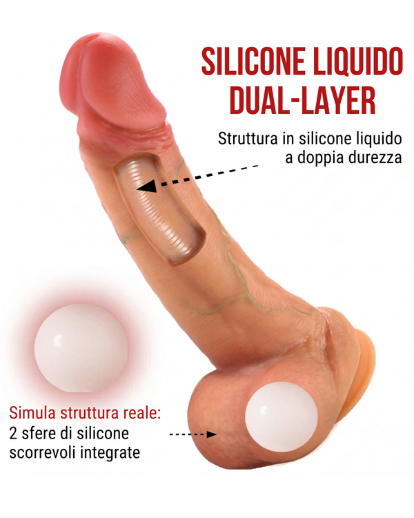 Dildo Realistico 17,8 cm