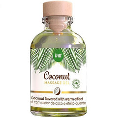 Olio da Massaggio Vegano al Cocco con Effetto Riscaldante - 30 ml