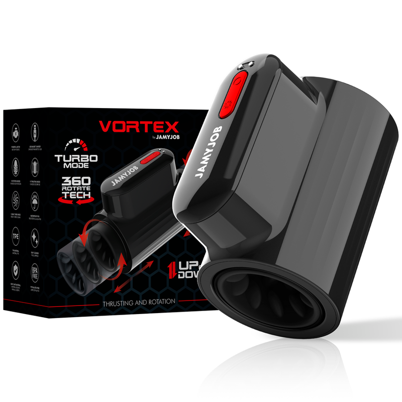 Vortex Masturbatore Up & Down + Rotazione