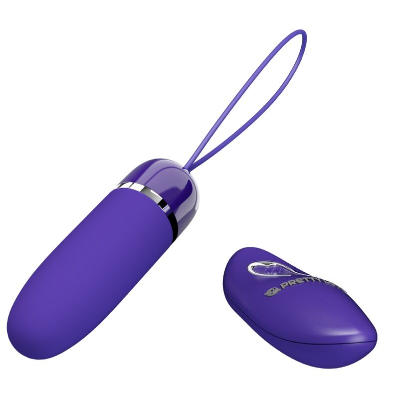 Darlene ovetto vibrante wireless - Viola, silicone