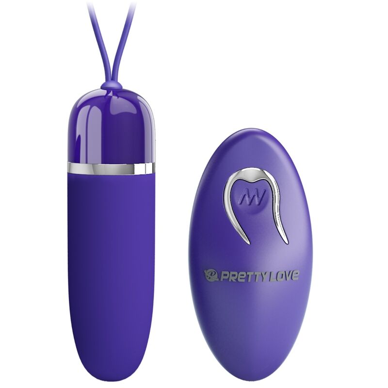 Darlene ovetto vibrante wireless - Viola, silicone