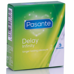 Profilattici Delay Infinity – Confezione da 3 pezzi