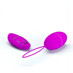 Joanne, ovetto vibrante wireless - 12 modalità di vibrazione, silicone, viola