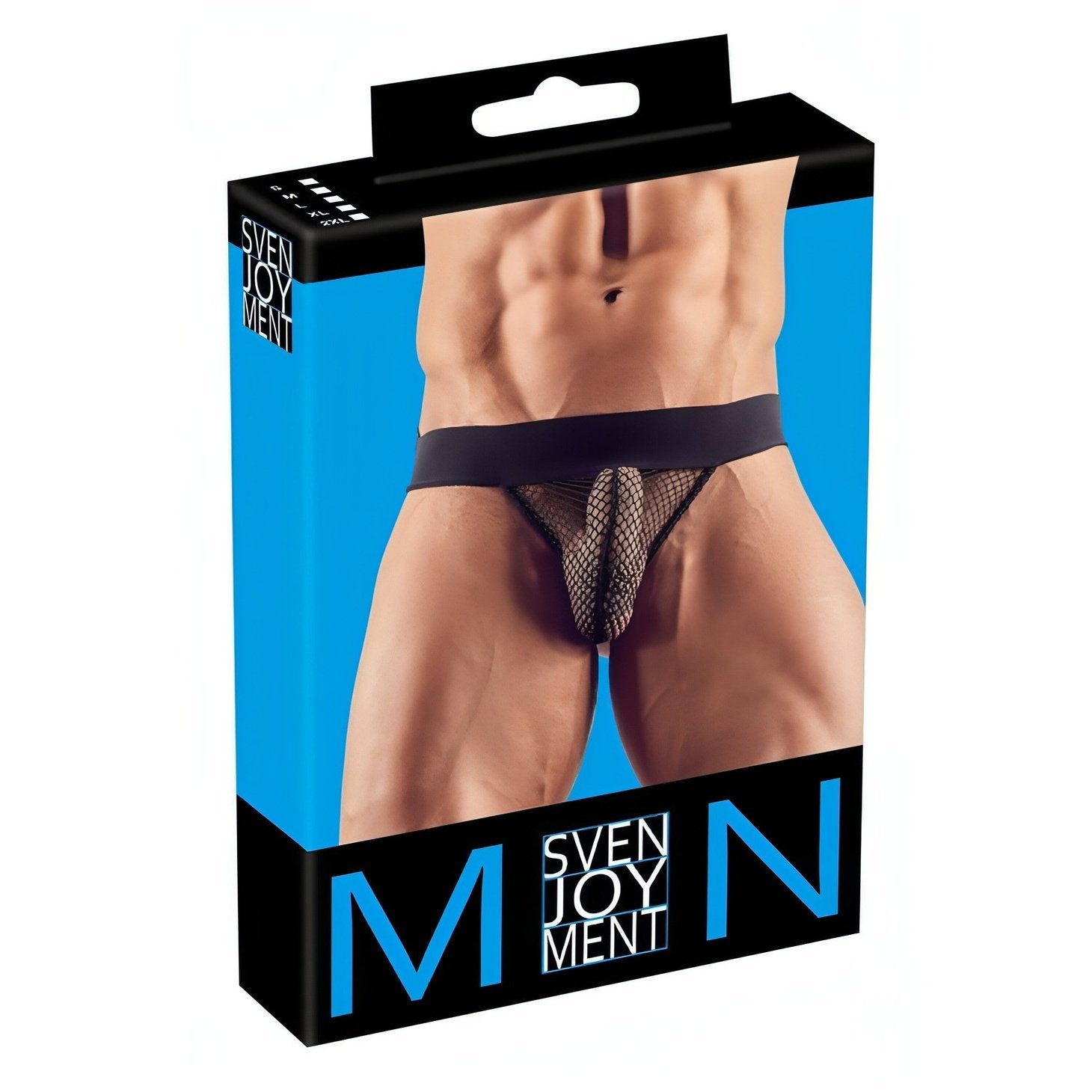 Jockstrap a rete - Nero, Taglia L