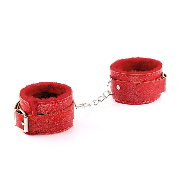 Kit bondage Dungeons & Maidens Crushious: 8 pezzi rossi in peluche, foto 5