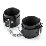 Kit bondage Punisher Crushious: 8 pezzi in ecopelle nera, foto 4