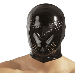 Latex Maske mit Perforation