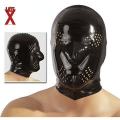 Latex Maske mit Perforation