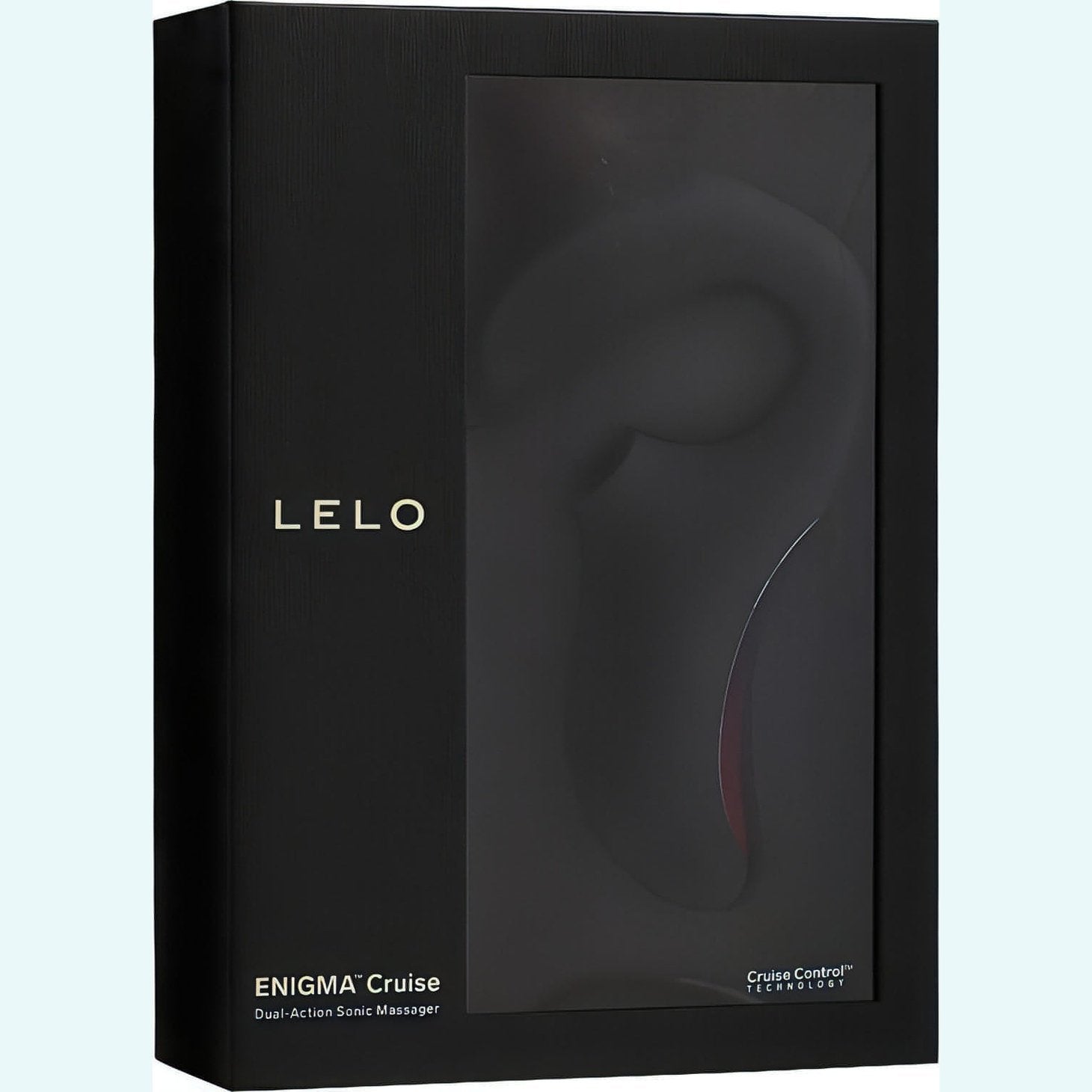 LELO Enigma Dual Action Sonic Massager - Black