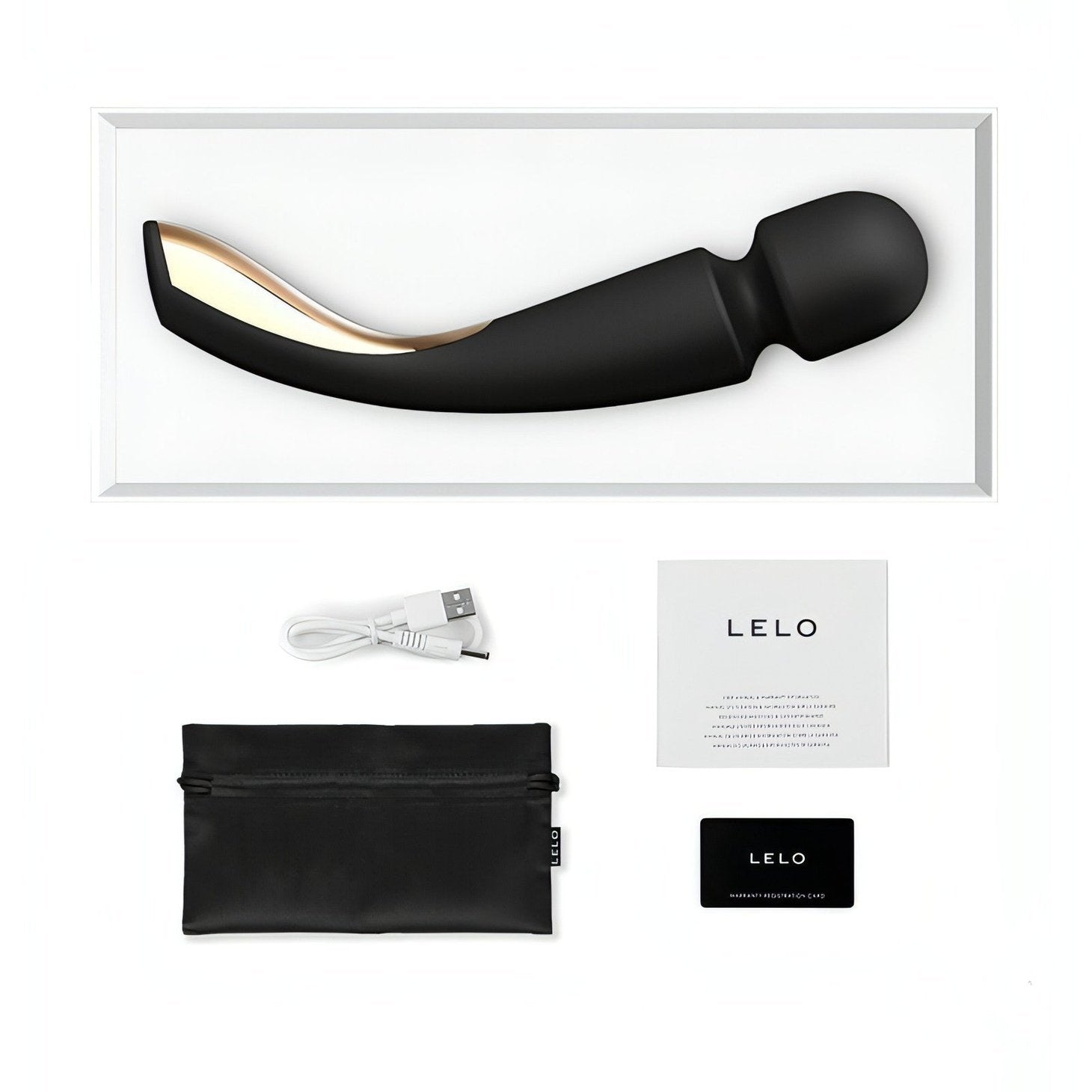 LELO Smart Wand 2 - Large, Black